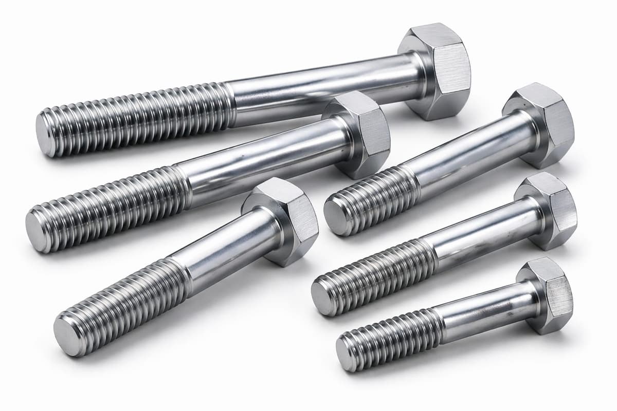 Industrial Stainless Steel Partial Thread Hexagonal Head Bolts